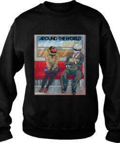 Daft Punk around the world shirt Sweatshirt