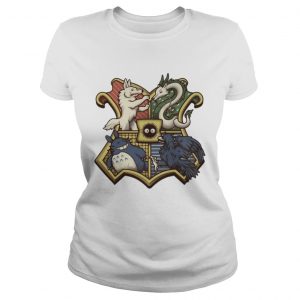 Ghibliwarts Ghibli and Hogwarts mashup Harry Potter shirt Ladies Tee