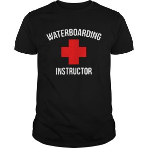 Waterboarding Instructor shirt Guys