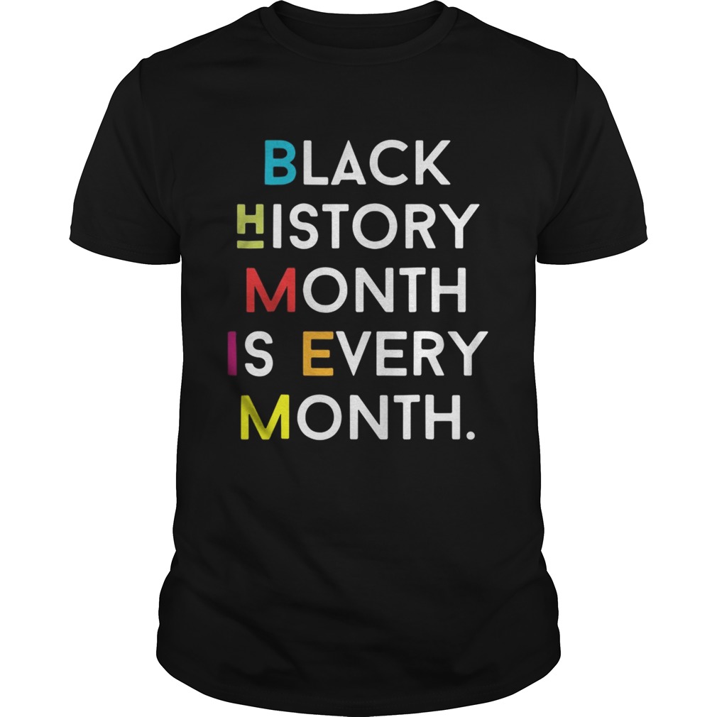 Black History Month is Every Month shirt
