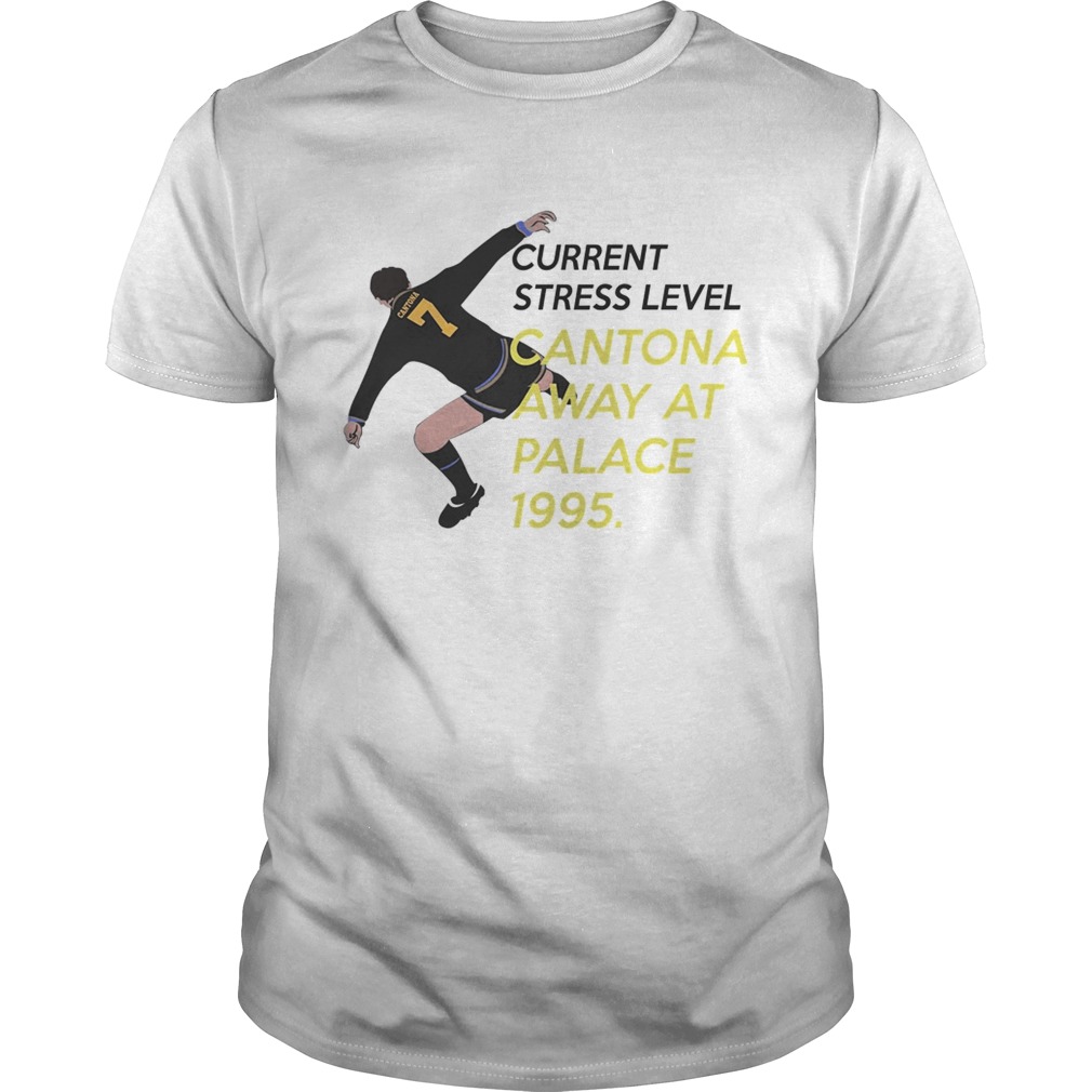 Current stress level cantona away at palace 1995 shirt