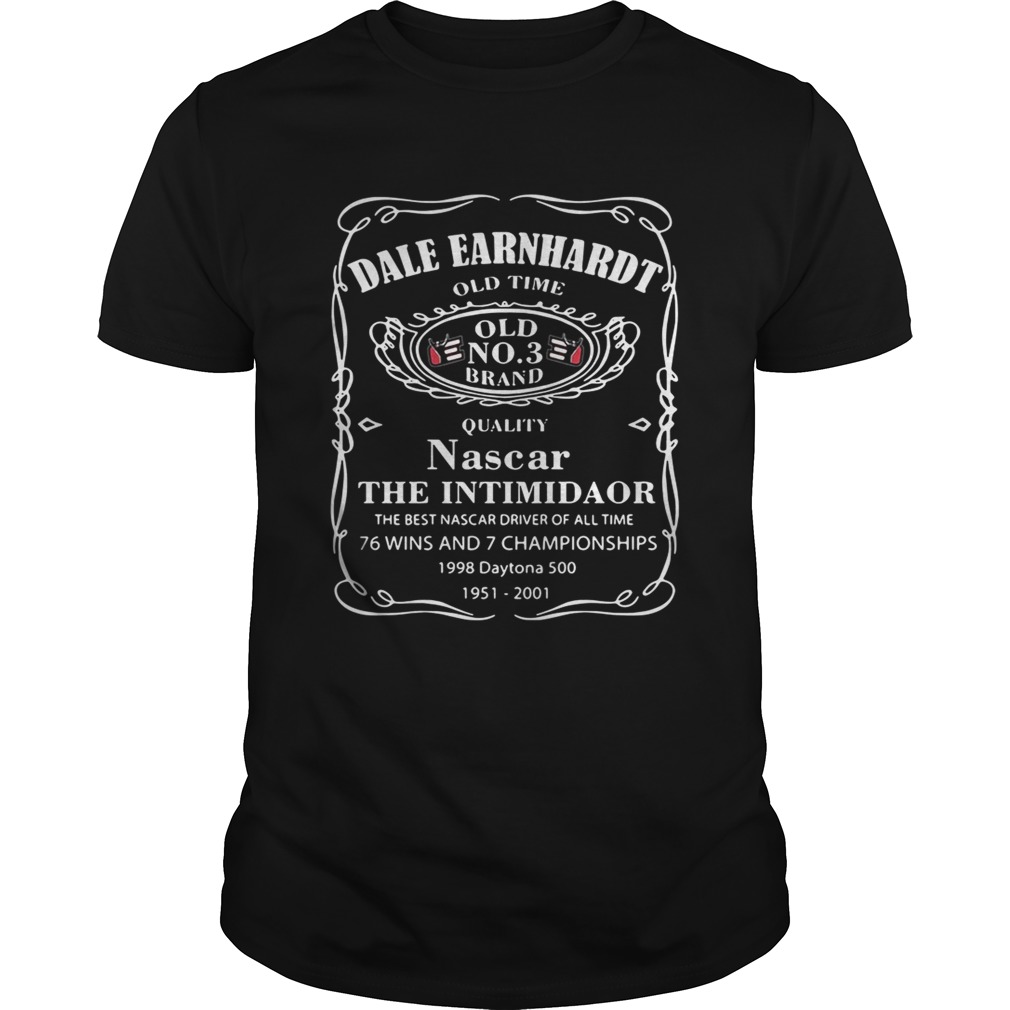 Dale Earnhardt old time quality Nascar the intimidator shirt