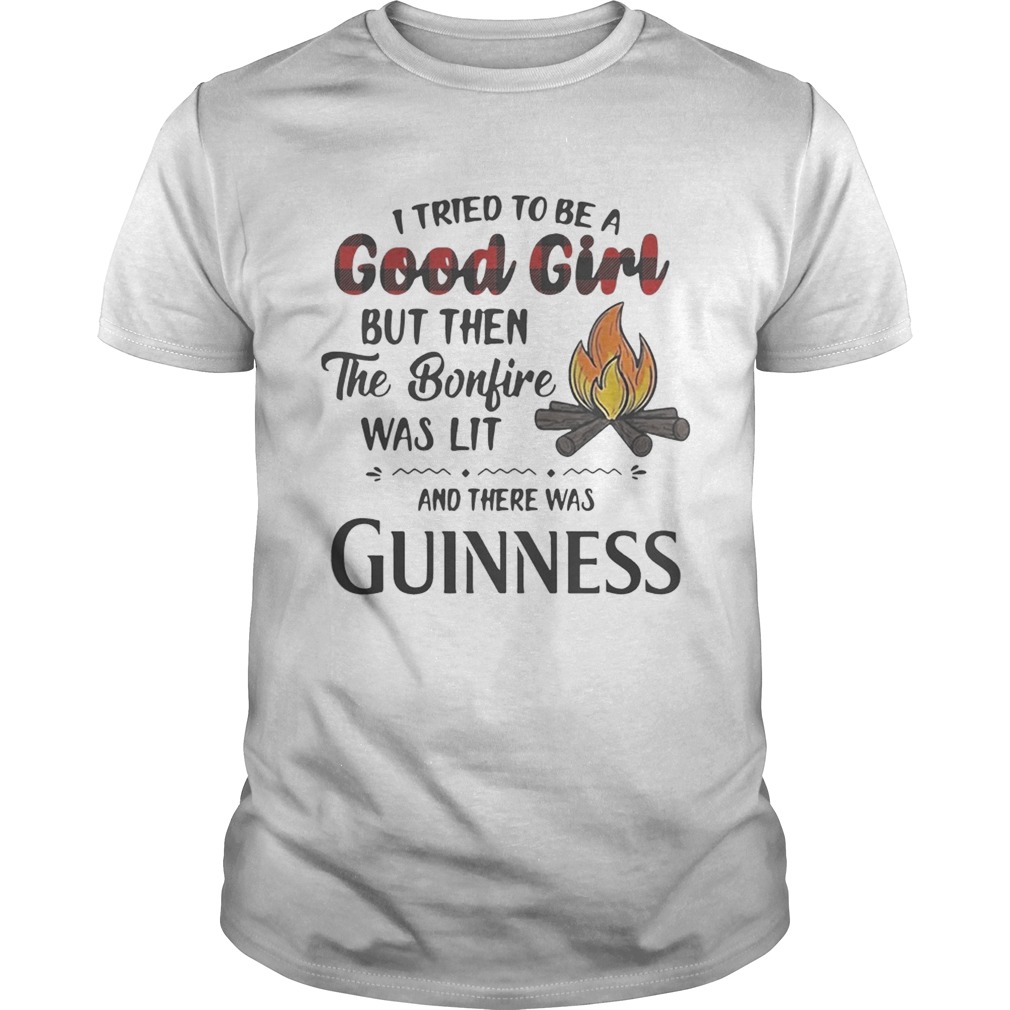 I tried to be a good girl but then the Bonfire was lit and there was Guinness shirt