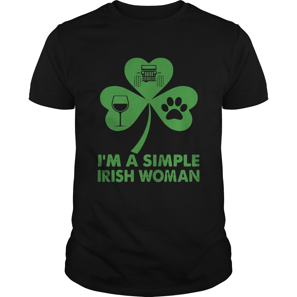 I’m A Simple Irish Woman Shirt