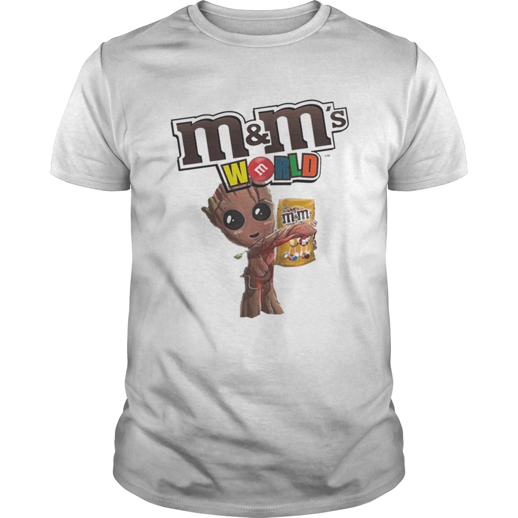 M and M’s World Baby Groot Version Shirt