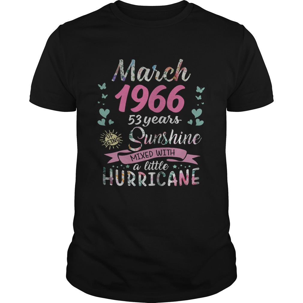 March 1966 53 years of being sunshine mixed with a little hurric shirt