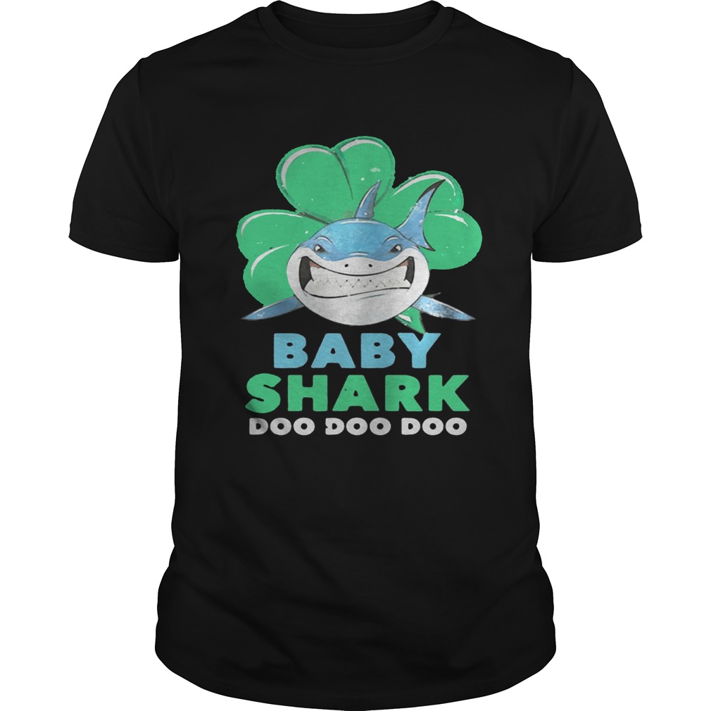 St Patricks day baby shark shirt