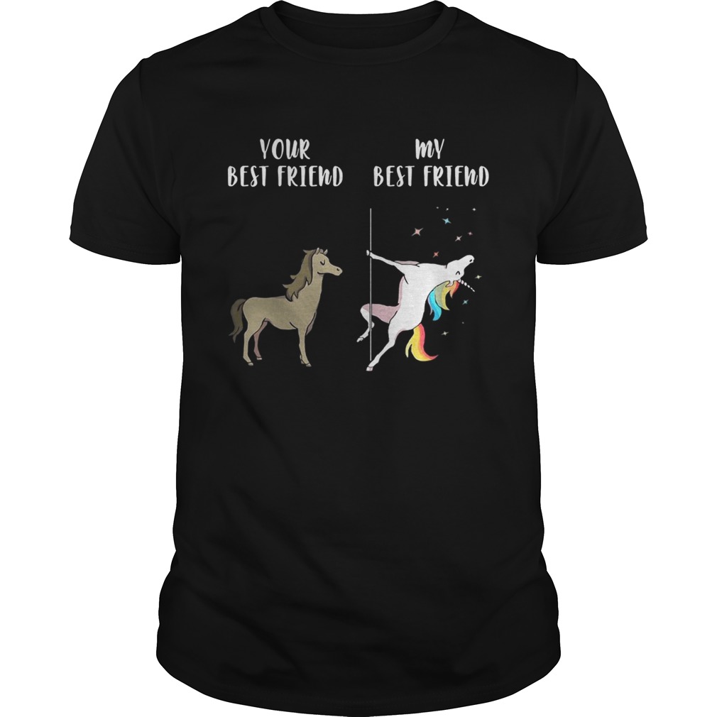 Your best horse friend my best friend unicorn shirt