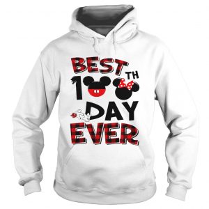 Hoodie Best 100th day ever shirt