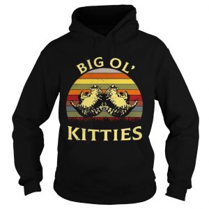Hoodie Big ol kitties vintage shirt