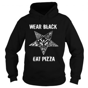 Hoodie Blackcraft Cult wear black eat pizza shirt