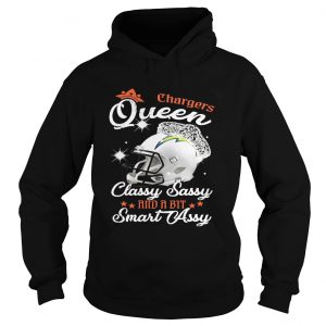 Hoodie Chargers Queen Classy Sassy And A Bit Smart Assy Shirt