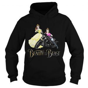 Hoodie Disney Beauty and the Beast Belle motorcycle shirt