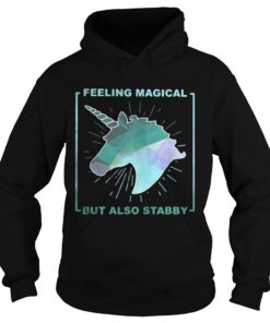 Hoodie Feeling magical but also stabby shirt