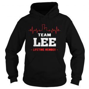 Hoodie Heart beat Team lee lifetime member shirt