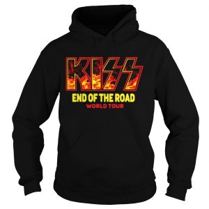Hoodie Kiss band end of the road world tour shirt