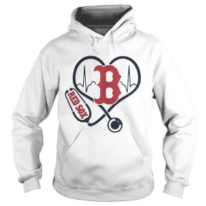 Hoodie Nurse Boston Red Sox heart shirt