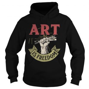 Hoodie Official Art is freedom shirt