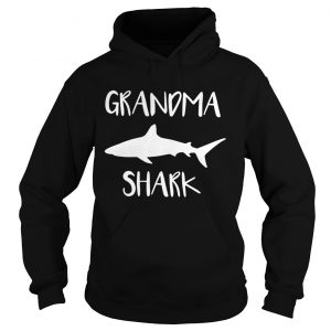 Hoodie Official Grandma shark shirt