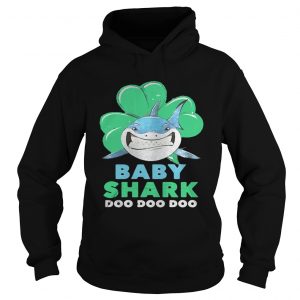 Hoodie St Patricks day baby shark shirt