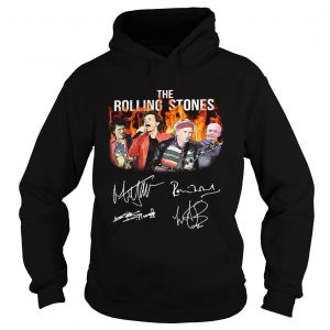 Hoodie The Rolling Stones Ronnie Wood Mick Jagger Keith Richards Charlie Watts signature shirt