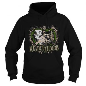 Hoodie Valentines Day military Cupid heartthrob shirt