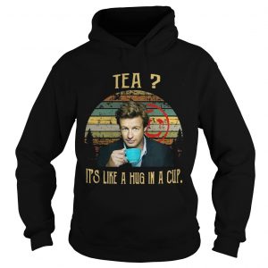 Hoodie Vintage Tea It_s Like A Hug In A Cup Patrick Jane Shirt