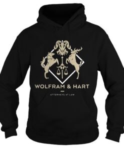 Hoodie Wolfram and Hart Attorneys at law shirt