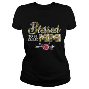Ladies Tee Blessed to be called mimi shirt