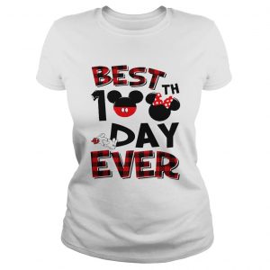 Ladies Tee Best 100th day ever shirt