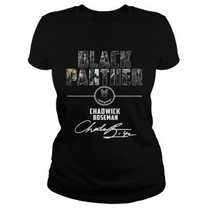 Ladies Tee Black Panther Chadwick Boseman shirt