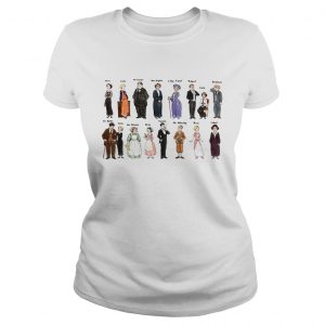 Ladies Tee Downton Abbey characters shirt