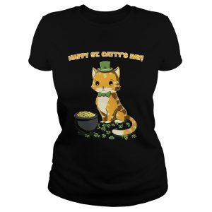 Ladies Tee Happy St Cattys day shirt