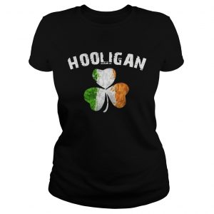 Ladies Tee Hooligan Irish Patrick day shirt