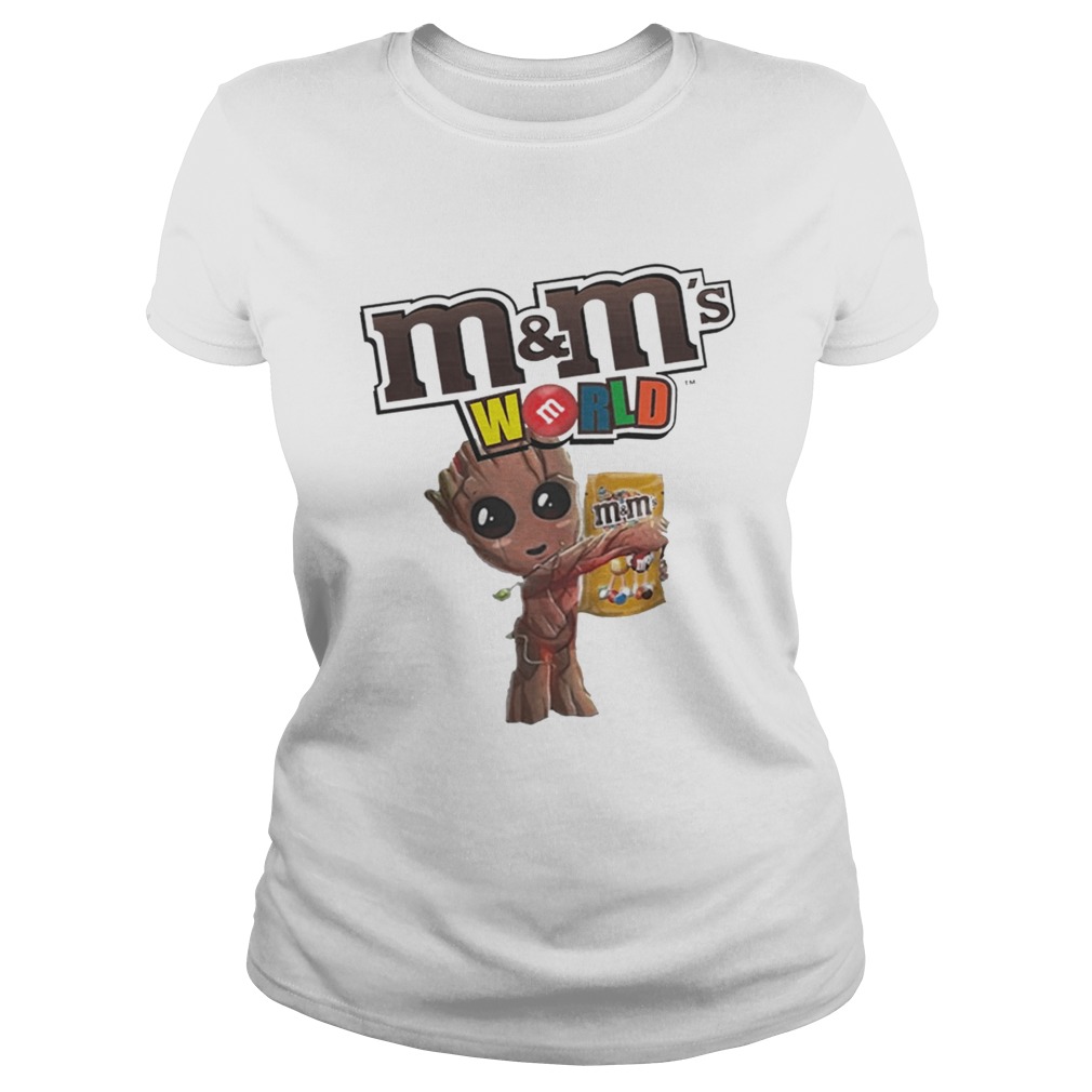 M and M’s World Baby Groot Version Shirt - Trend Tee Shirts Store