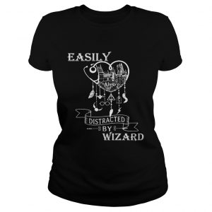 Ladies Tee Nurse Dreamcatcher easy distracted by Wizard tshirt