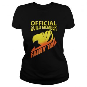 Ladies Tee Official guild member Fairy Tail shirt