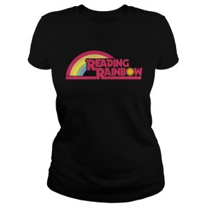 Ladies Tee Reading rainbow shirt