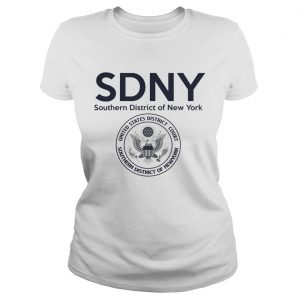 Ladies Tee SDNY Southern district of New York shirt