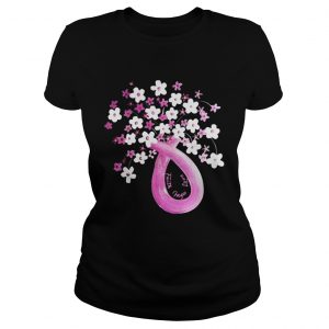 Ladies Tee Sakura Flower Faith Hope Love Shirt