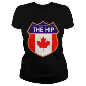 Ladies Tee Since 1984 the Tragically Hip Canada shirt