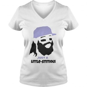 Ladies Vneck Colorado Rockies Just A LittleStitious shirt