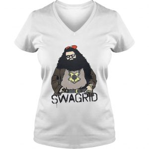 Ladies Vneck Harry Potter Swag Rubeus Hagrid Swagrid shirt