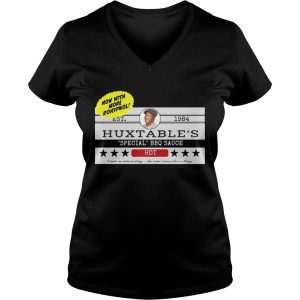 Ladies Vneck Now with more Rohypnol Est 1984 Huxtables shirt