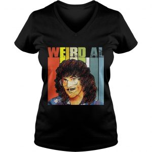 Ladies Vneck Official Weird Al Vintage Shirt