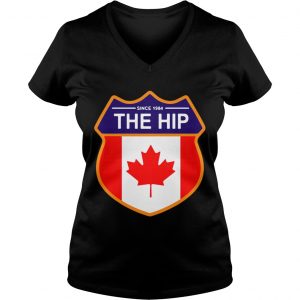 Ladies Vneck Since 1984 the Tragically Hip Canada shirt