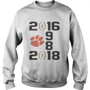 Sweatshirt 1987 2016 2018 Clemson Tigers shirt