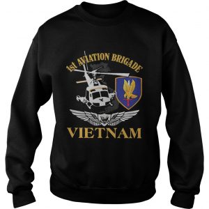 Sweatshirt 1st Aviation Brigade Vietnam shirt