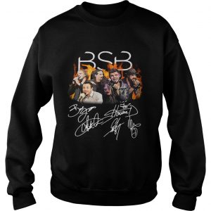 Sweatshirt Backstreet Boys Nick Carter Kevin Richardson Howie Dorough AJ McLean Brian Littrell signature shirt