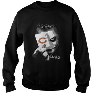 Sweatshirt Chicago Bears Joker Poker shirt